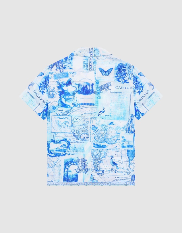 Camilla - SS Camp Collared Shirt - Kids-Teens