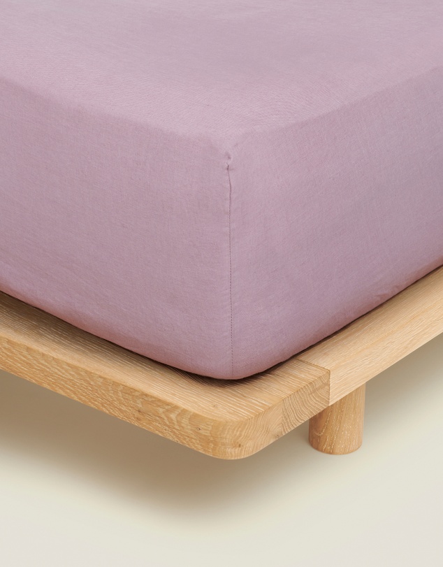 Carlotta + Gee - 100% Linen Fitted Sheet