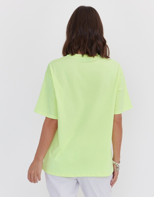 ALEXANDRA - Sole T-Shirt Fluro Yellow