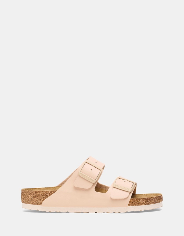 Birkenstock - Arizona New Beige Birko-Flor Regular - Women's