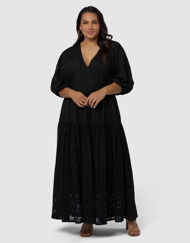 Something 4 Olivia - Katrina Broderie Maxi Dress