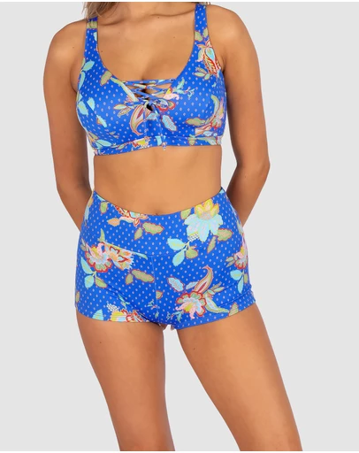 Baku Swimwear - Spice Temple Extra Firm Beach Short Bikini Bottom