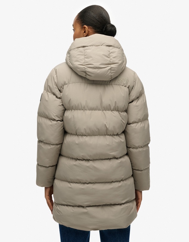 Superdry - Hooded Sports Puffer Mid Jacket