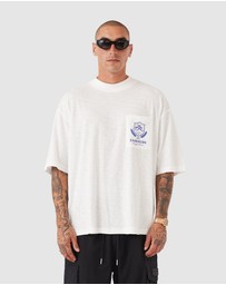 Zanerobe - Crest Slub Flow Tee Vintage White