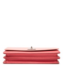 Pre-Loved by Azura Reborn - Pre-Loved Saffiano Turn Lock Wallet on Strap