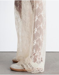 & Other Stories - Lace Trousers