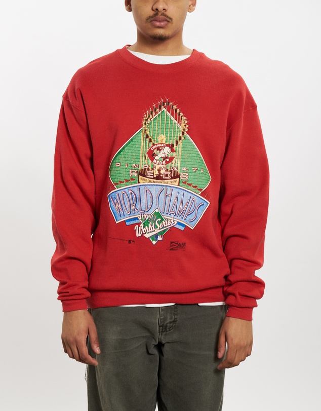 Vintage by The Real Deal - Pre Loved - 1990 MLB World Series Sweatshirt