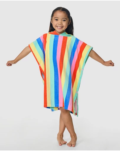 Rip Curl - Mixed Snap Cotton Hooded Towel - Kids-Teens