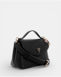 GUESS - Evie Top Handle Flap Bag