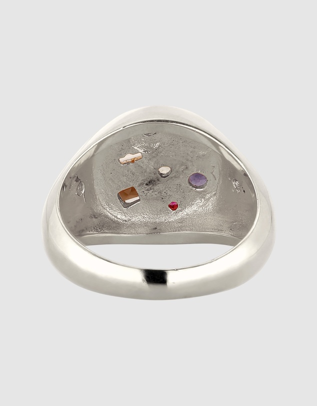 Elli Jewelry - Ring Signet Gemstone Dream 925 Sterling Silver