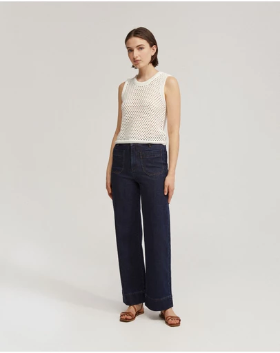 Oxford - Amalfi Open Knit Tank