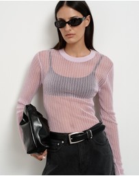 Witchery - Variegated Rib Knit