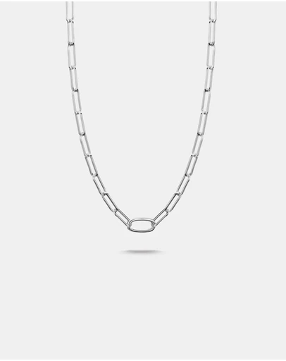 THOMAS SABO - THOMAS SABO Connect Charm necklace paperclip Silver