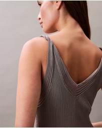 Calvin Klein - Knit Rib Sleeveless Dress