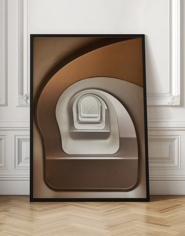 Olive et Oriel - Looking Up by Renate Reichert Art Print