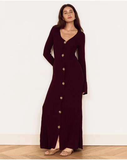 MINKPINK - Dusk Knitted Midi Dress