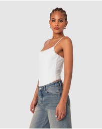 EDIKTED - Krysten Lacey Pointelle Bodysuit