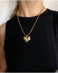 Jackie Mack - Adore Heart CZ Necklace