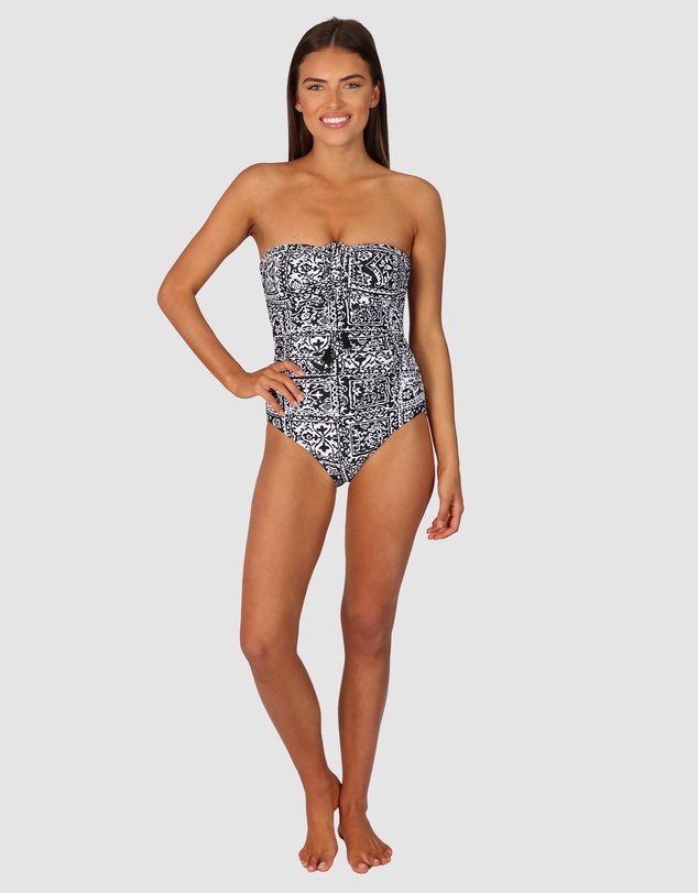 Baku Swimwear - Havana Bandeau One Piece Swimsuit