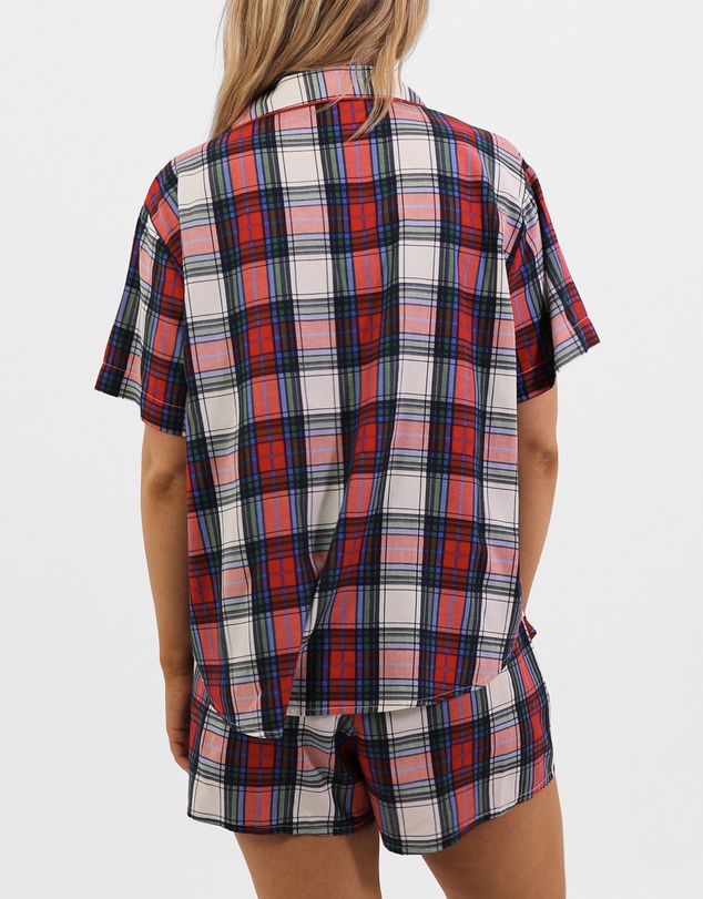 Mitch Dowd - Mitchdowd Womens Bamboo Check Fam Jam Pyjama Set