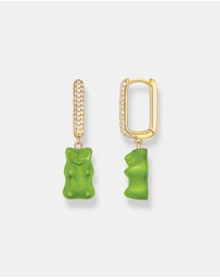 THOMAS SABO - HARIBO Green Bear Hoop Single Earring
