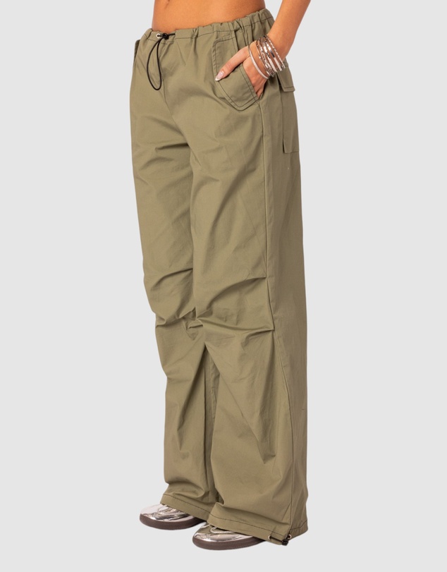 EDIKTED - Fey Cargo Parachute Pants