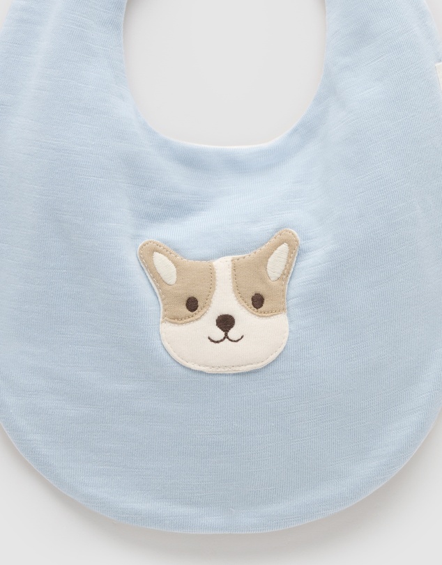 Purebaby - Puppy Bib-Babies