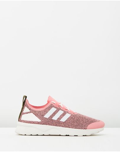Olive Cargo, Core White & Ray Pink