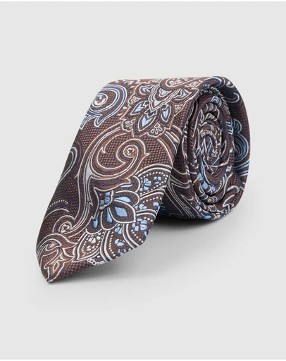 yd. - Kea Paisley 6.5 Cm Tie