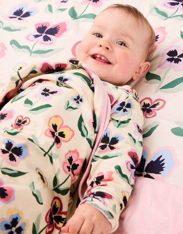 Kip&Co - Organic Cotton Fitted Sheet Cot - Babies
