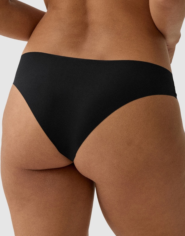 Naturana - One Size Thong No Show Underwear