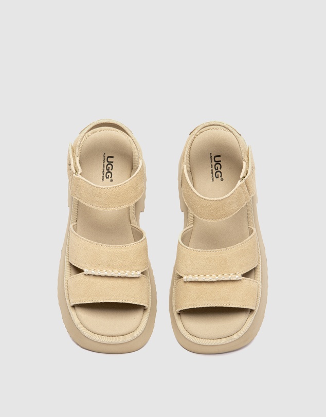 EVERAU - Australian Shepherd Ugg Eive Cow Suede Upper Loafer Oxfords Flats