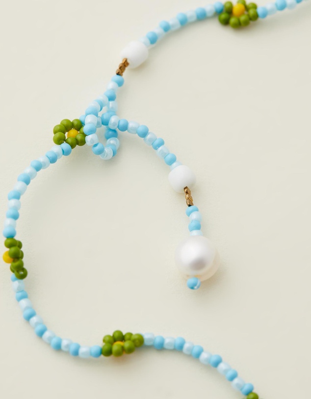 Senso - Blue Daisy Chain Choker