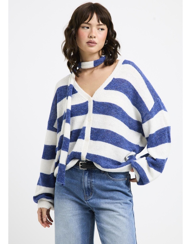 Subtitled - Catalina V-Neck Oversized Cardigan