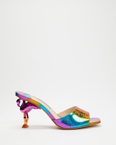 Flo Flamingo Mid Mules