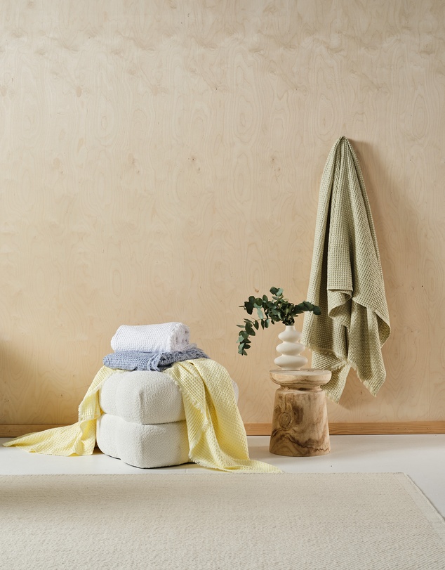 Linen House - Saltwater Butter Throw