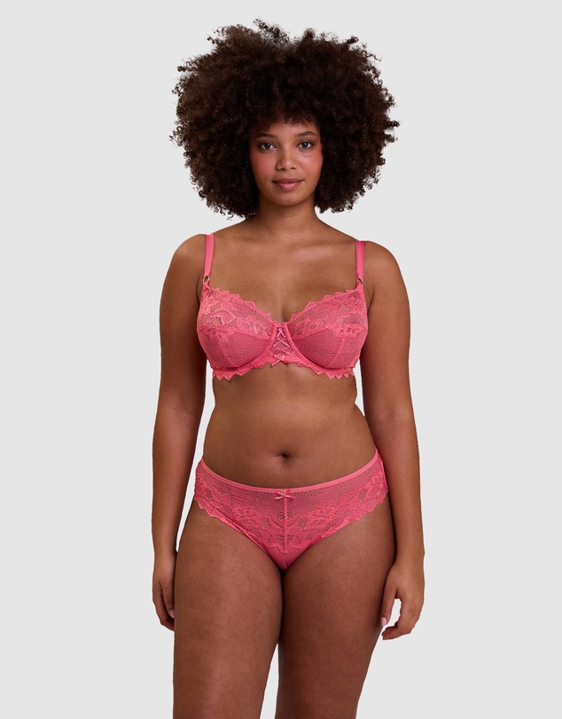 Sans Complexe - Arum Prima Underwire Unlined Scalloped Lace Bra