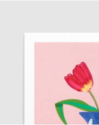 Olive et Oriel - Tulpe In Vase by Raissa Oltmanns Art Print