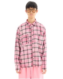 THE TALES - Washed Oversized Willow Check Shirt