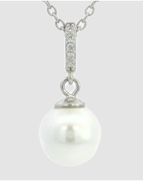 Georgini - Georgini Adagio Effortless Glow Pearl Pendant Silver
