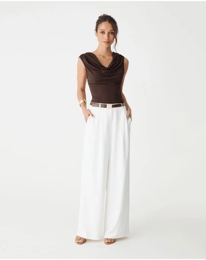 Forcast - Shayna Bamboo Cowl Top