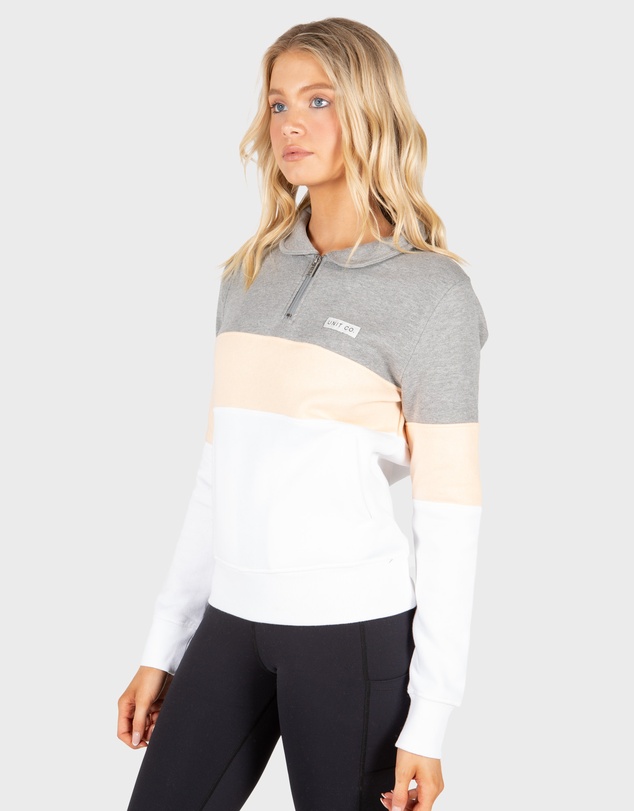 UNIT - UNIT Coco Ladies Pullover Half Zip Sweater