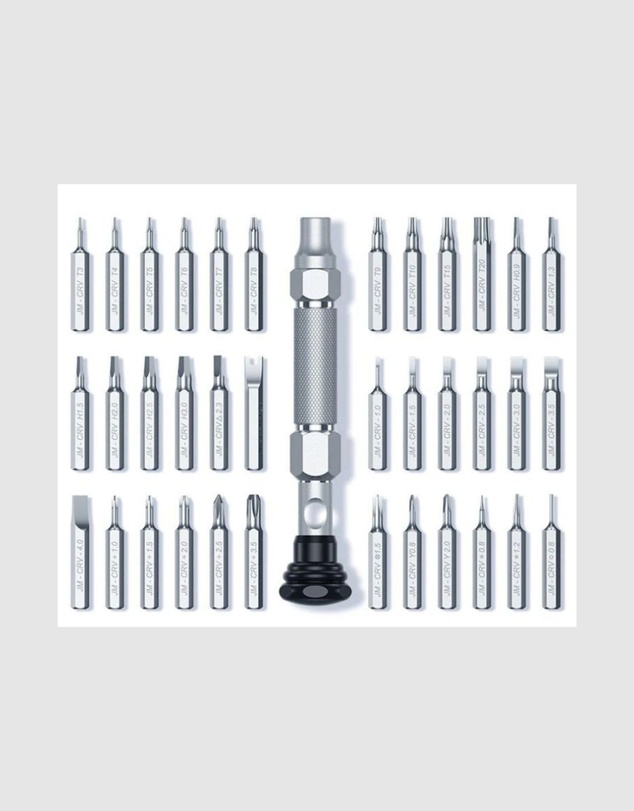 Ugreen - UGREEN 38-In-1 Precision Screwdriver Set Aluminum Alloy Handle Magnetic Tips Laptops Watches