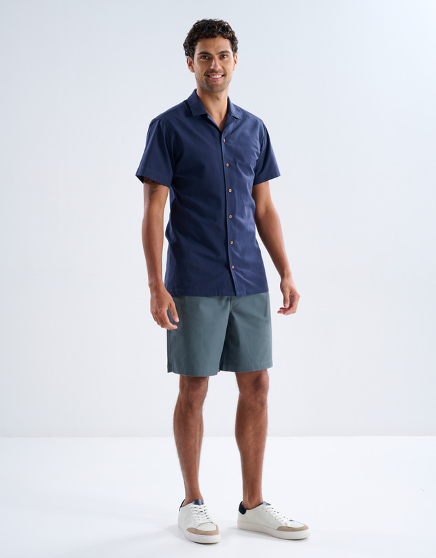 3 Wise Men - 3 Wise Men Rogue Check Short Sleeve Shirt