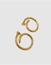 Izoa - Ebony Stud Earrings