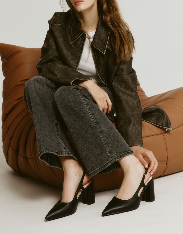 Verali - Elton Slingback Block Heels