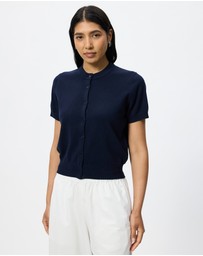 White By FTL - Ruby Short Sleeve Cardigan