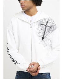 Standard - Crucifix Zip Hoodie