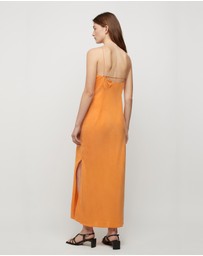 FRIEND of AUDREY - Sabine Cupro Tie Dress