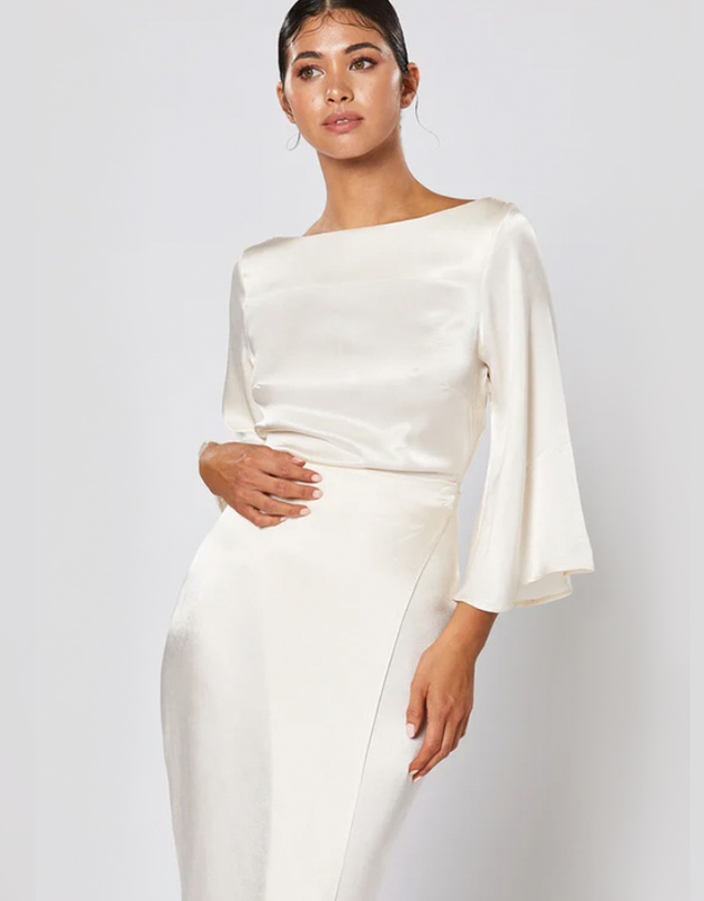 Winona - Cinta Dress Pearl
